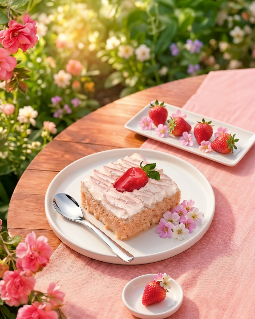 Tres leches fresita
